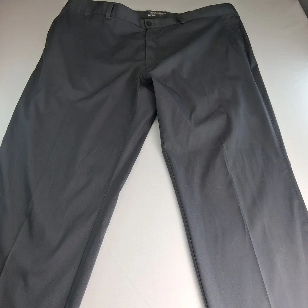 Nike Golf Flex Pants Men 40x32 Slim Gray Performance Dri Fit golf